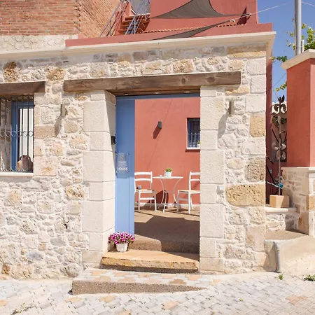 Mouse House With Sea View And Mini Pool Villa Platanias  Exterior photo